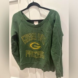 Green Bay Packers Junk Food fitted sweatshirt